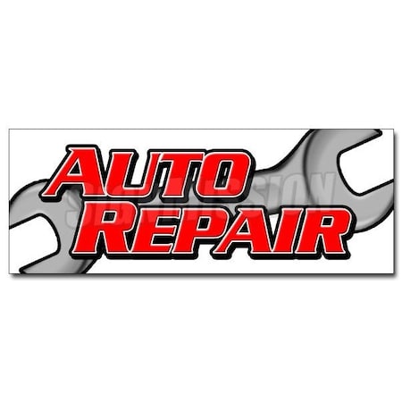 Signmission AUTO REPAIR DECAL sticker car shop mechanic signs mechanic automobile dealer, D-12 Auto Repair D-12 Auto Repair
